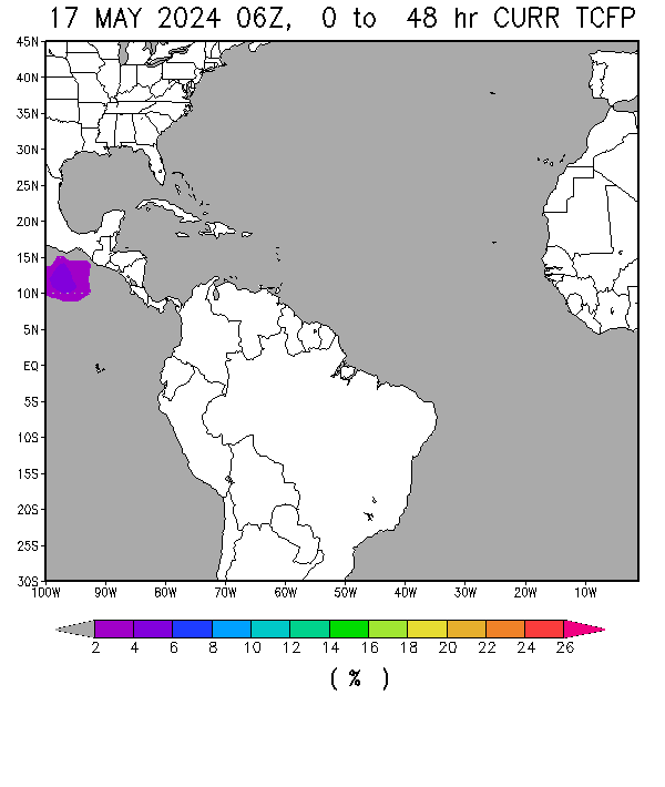 Probability of TROPICAL CYCLONE Formation within 48 Hours