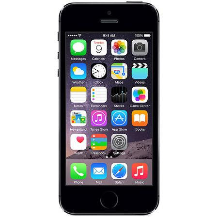 Apple iPhone 5S 16GB LTE Space Gray Refurbished Prepaid Smartphone