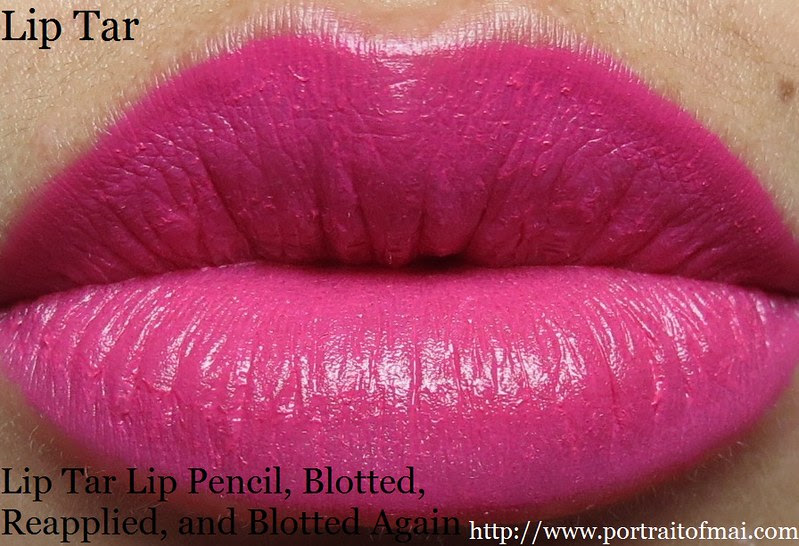 Lip Tar vs Lip Pencil