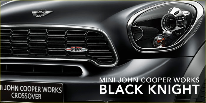 限定45台 マットブラック仕様のjcwクロスオーバー ペースマン Mini Cooper Sketch