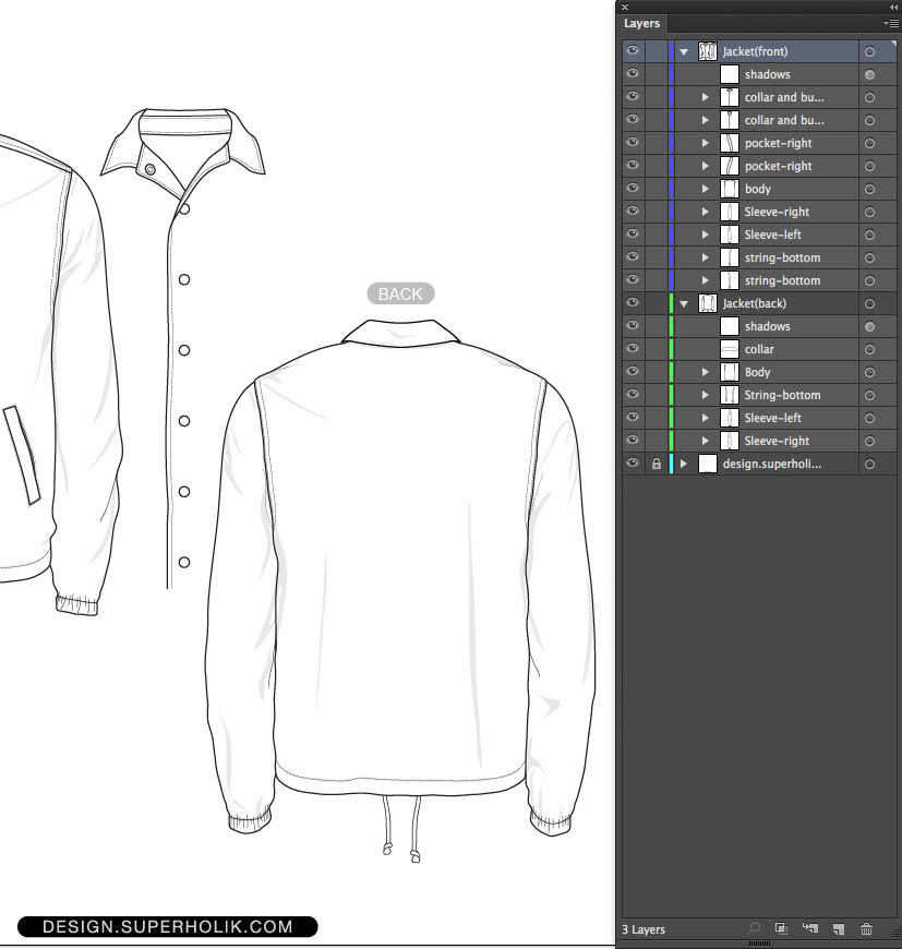 Download Fashion Design Templates Vector Illustrations And Clip Artscoaches Jacket Template Flat Fashion Design Templates Vector Illustrations And Clip Arts