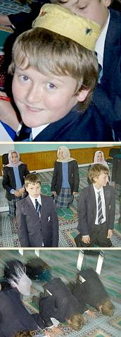 Hazelgrove visits a mosque