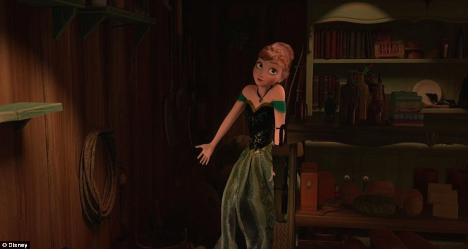 In hit film Frozen Mickey also makes his mark - can you spot him?