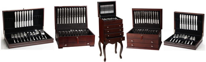 flatware storage chest/american made