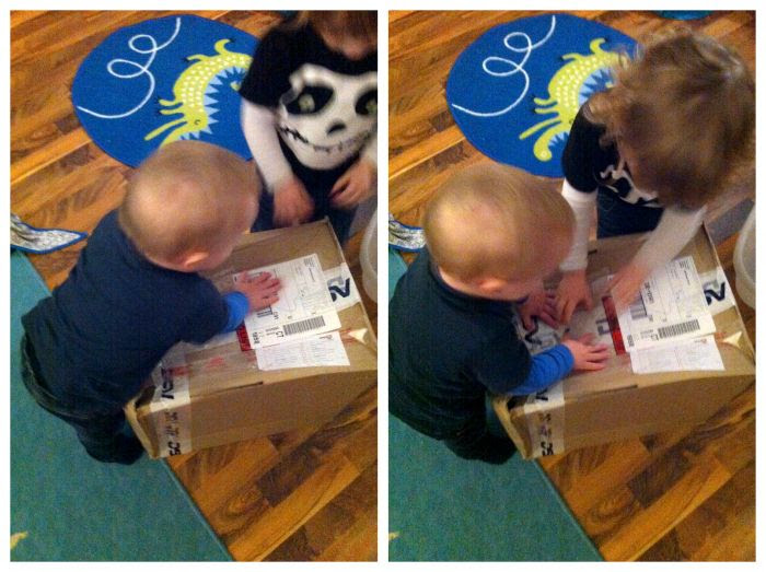 Paket auspacken