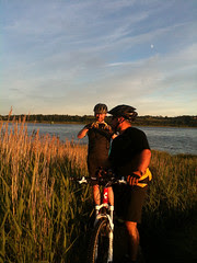 Smiles at the waterside