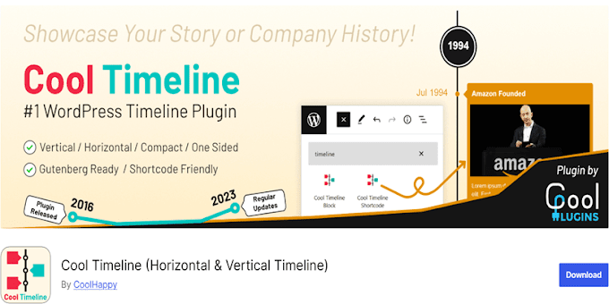 Best Free WordPress Timeline Plugins