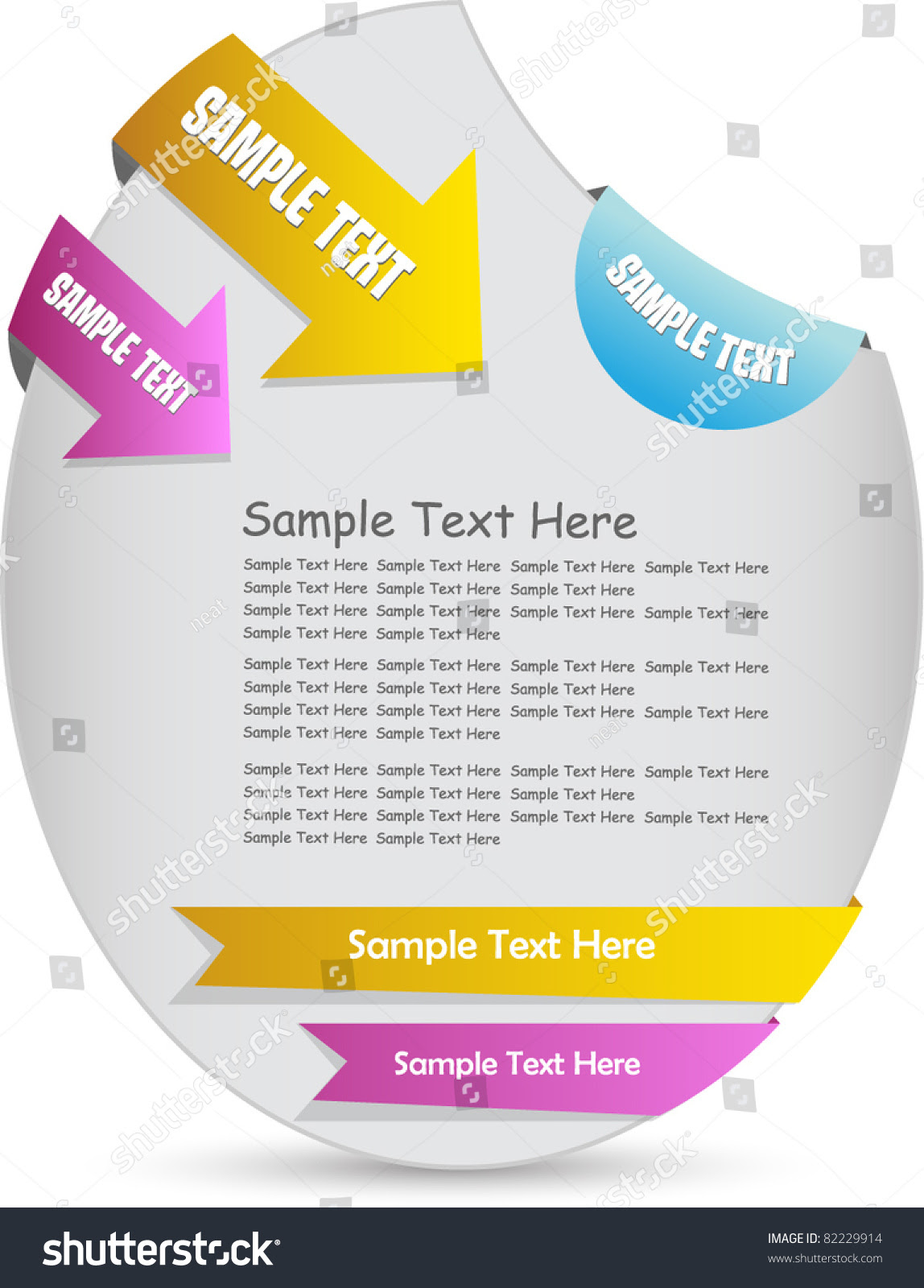 Modern Vector Banner Design - 82229914 : Shutterstock