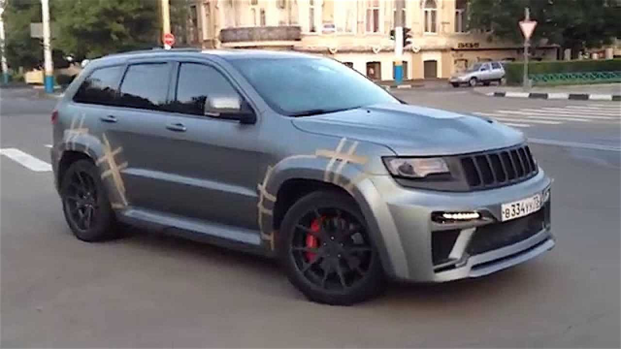 Video: Hellcat Jeep Cherokee SRT Caught Testing - Mopar