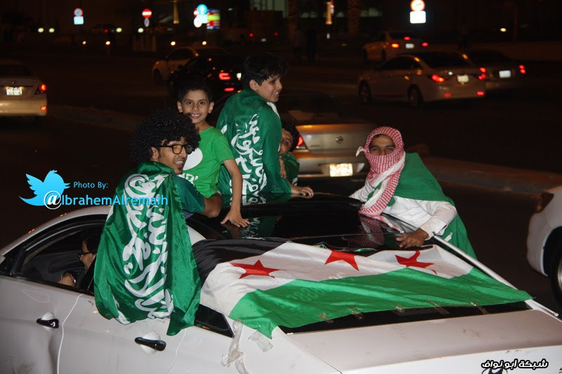 تقرير مصور بصور عالية الجودة لمسيرات اليوم الوطني 82 باالرياض