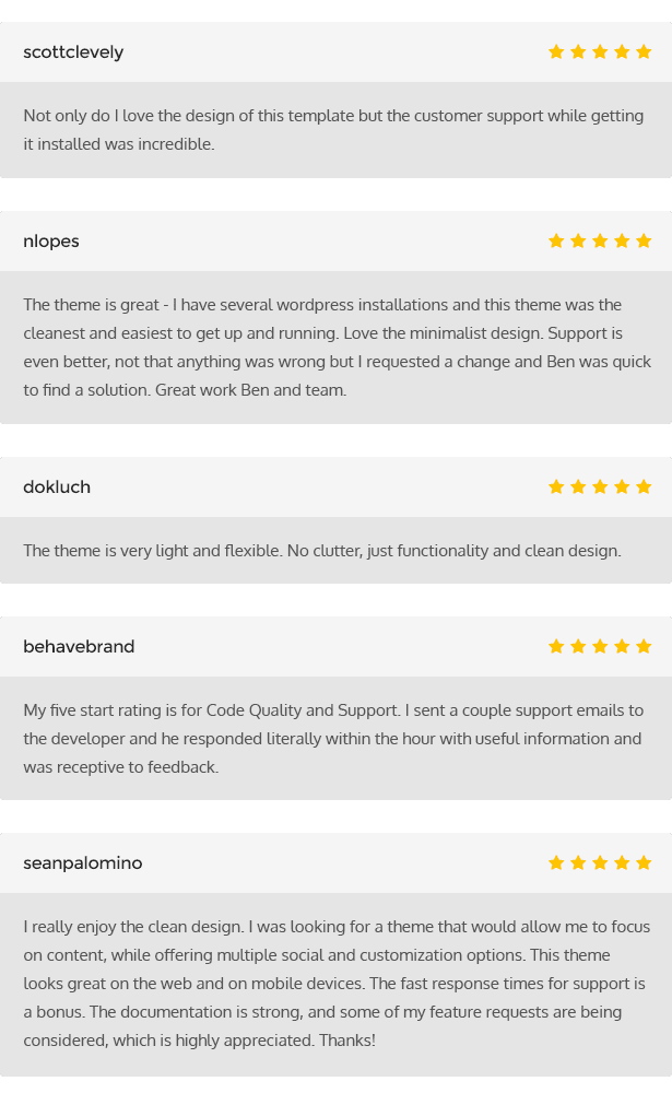 Reviews