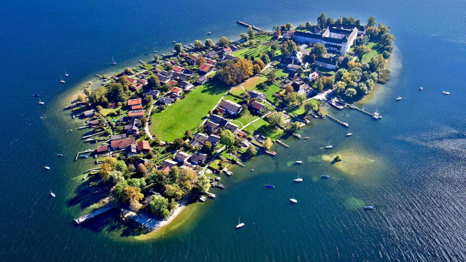 Wallpaper Jerman Bavaria Danau Chiemsee Pemandangan Hd Layar Wallpaper Jerman Bavaria Danau Chiemsee Pemandangan Hd Layar