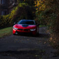 BMW i8 in Frozen Red Satin Conform Chrome-11