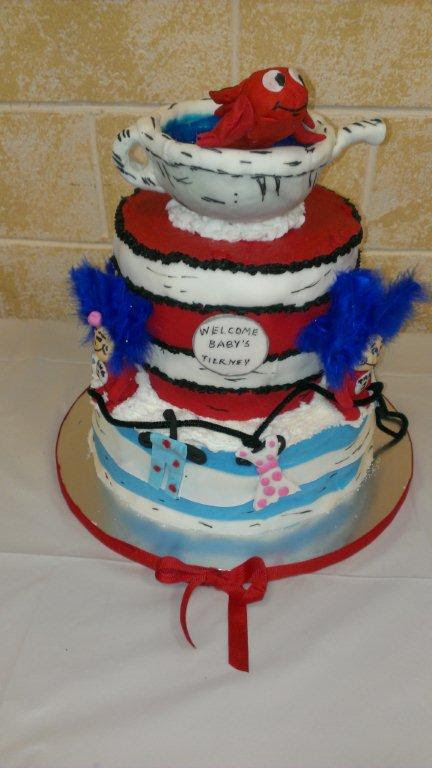 Dr Seuss Thing 1 And Thing 2 Baby Shower