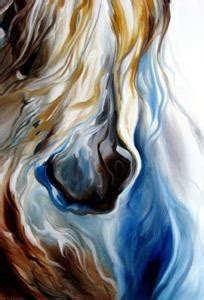Contaminants in unfiltered oil can develop into hard particles that damage surfaces inside the engine, such as machined components. MANE EVENT ~ An Equine Abstract - by Marcia Baldwin from