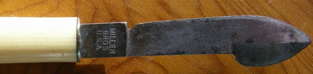 knife wooden sheath quill