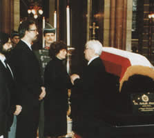 Antall József Baráti Társaság - Temetés