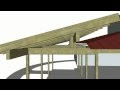 Building a shed roof over patio 