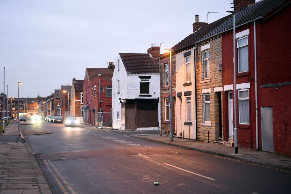 Police are investigating after three knife point robberies on Pearl Street, Diamond Road and Princes Street in Middlesbrough. Diamond Road pictured