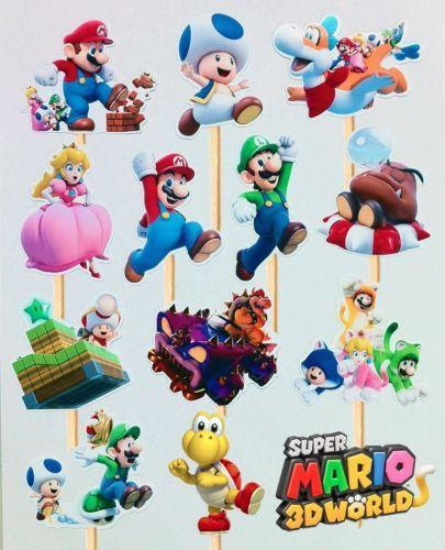 Mario Brothers Cake Toppers | eBay