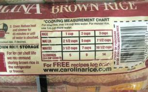 Brown Rice: Ratio Of Water To Brown Rice