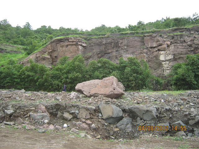 Cut, Demolished & Destroyed Hill of XRBIA Hinjewadi Pune - Nere Dattawadi, on Marunji Road, approx 7 kms from KPIT Cummins at Hinjewadi IT Park - 100