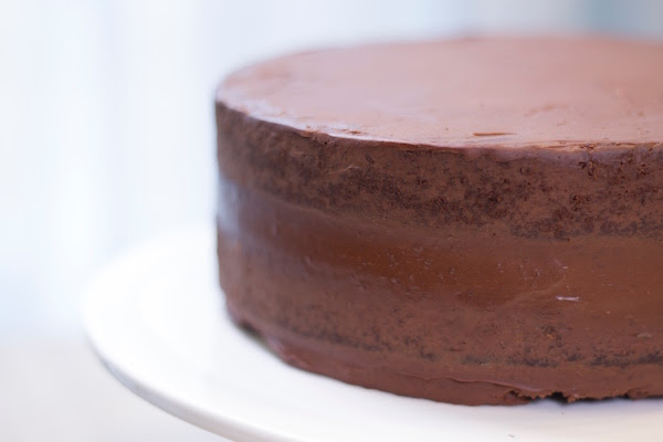 Gateau Chocolat Ganache Fashion Cooking