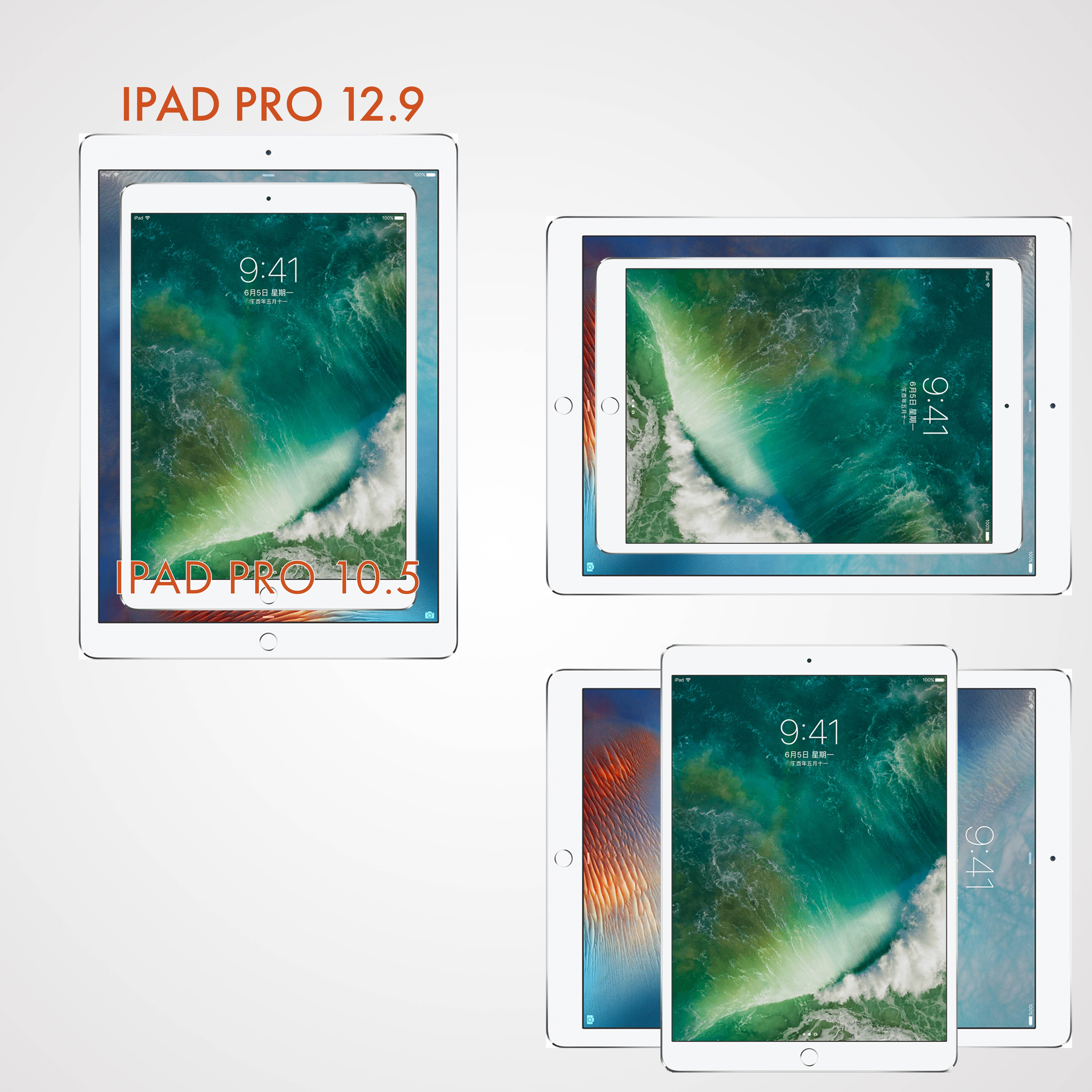 To Scale Comparison Of 10 5 Vs 12 9 With Diagram Macrumors Forums