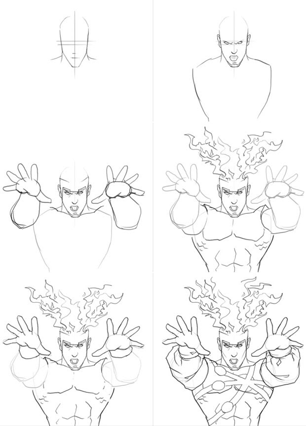 How To Draw Firestorm Firestorm Fan