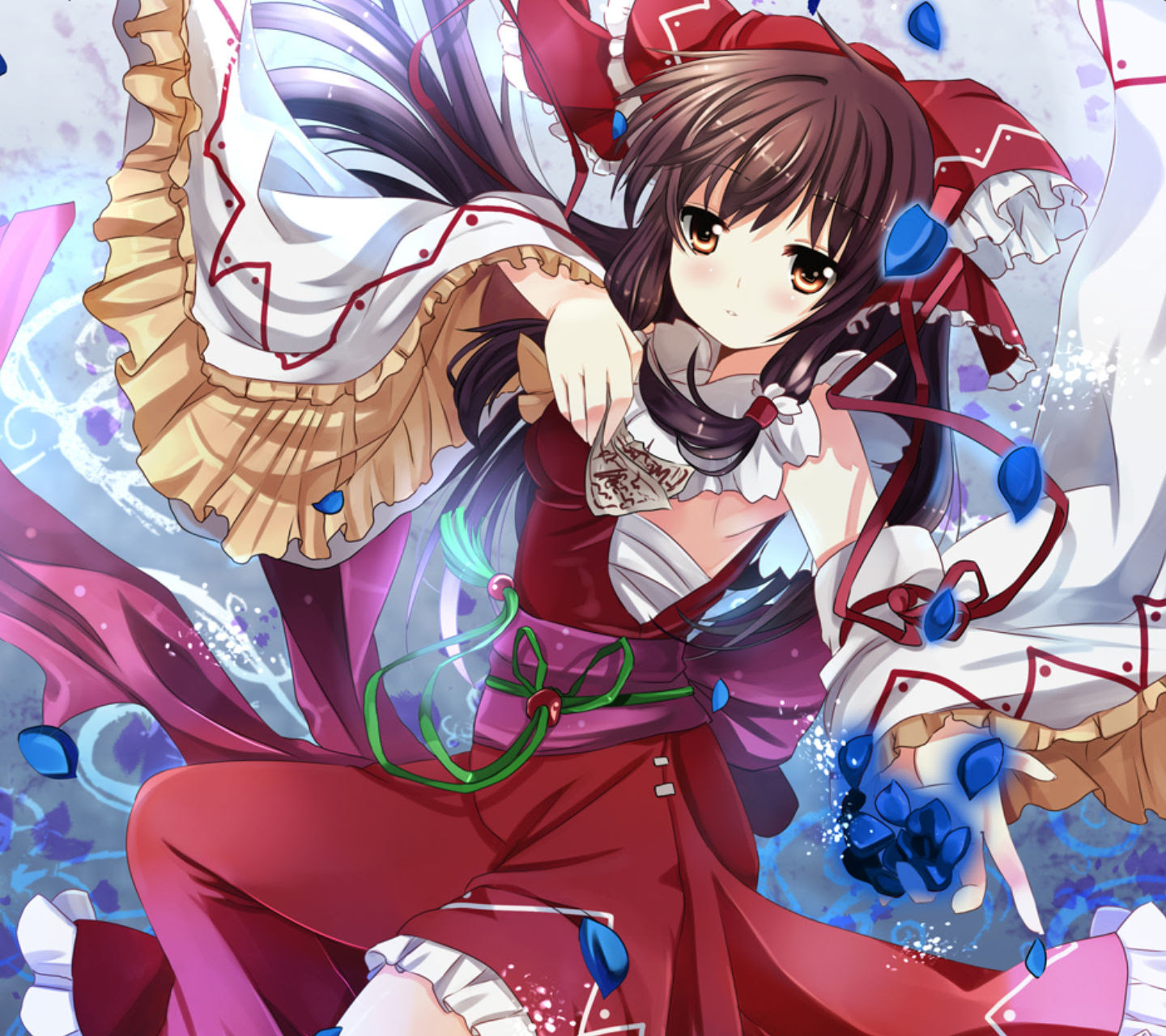 東方プロジェクト Android壁紙 画像 3 博麗霊夢 1440 1280 アニメ壁紙ネット Pc Android Iphone壁紙 画像