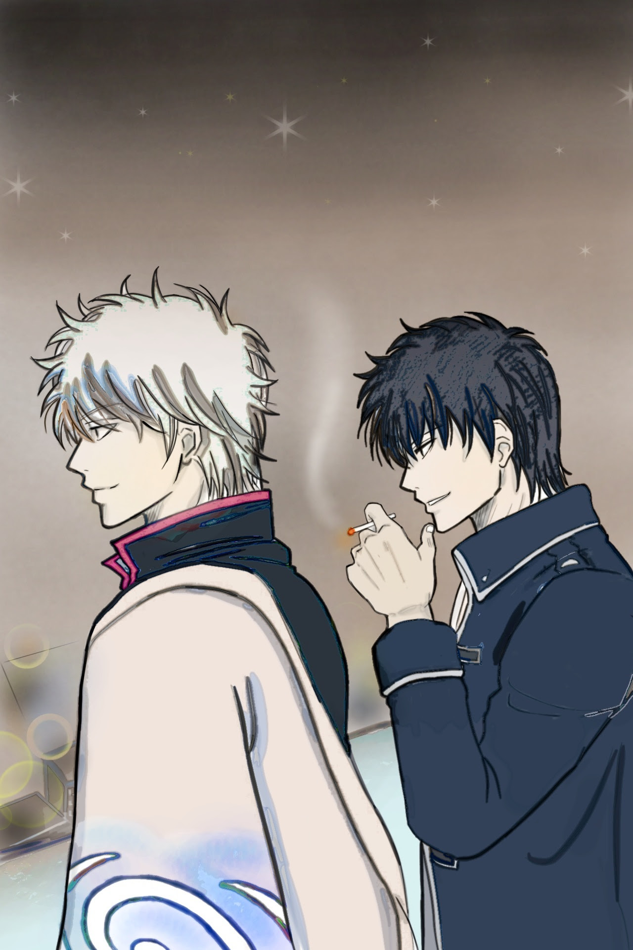 銀魂 でカラーな銀さん 土方さん 再掲 読書とジャンプ