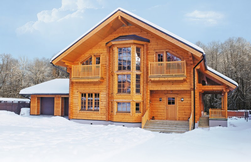 Model Scandinavia with garage – modern Wooden house from Finland –