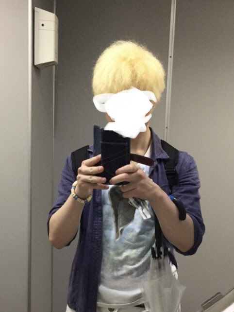 ブリーチなしで金髪にする方法がある 明るい髪にしたい くせ毛丸のブログ