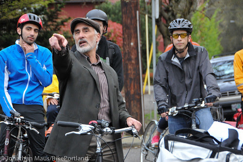 Bike Advisory Committee rides downtown-19