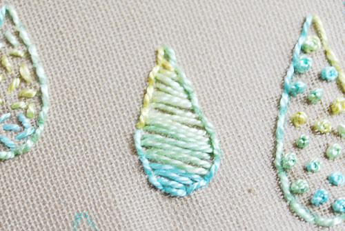Modified Satin Stitch