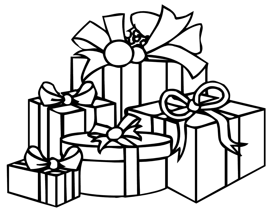 Merry christmas coloring pages