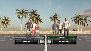 Nba 2K15 My Park | Damein Jumps Over Another Guy At Sunset Nba 2K15 My Park | Damein Jumps Over Another Guy At Sunset