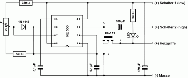 PWM - 12V Halogenlampe dimmen 110Watt - Mikrocontroller.net