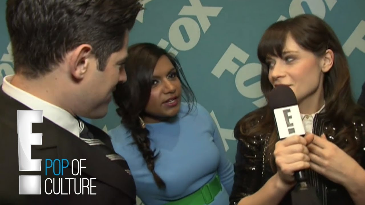 Mindy Kaling Interrupts "New Girl" Cast | E! Entertainment - YouTube