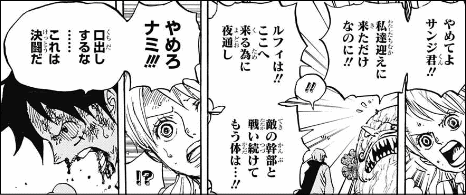 ワンピースネタバレ サンジとルフィの決闘はいつ見ても泣ける Onepeaceの名言