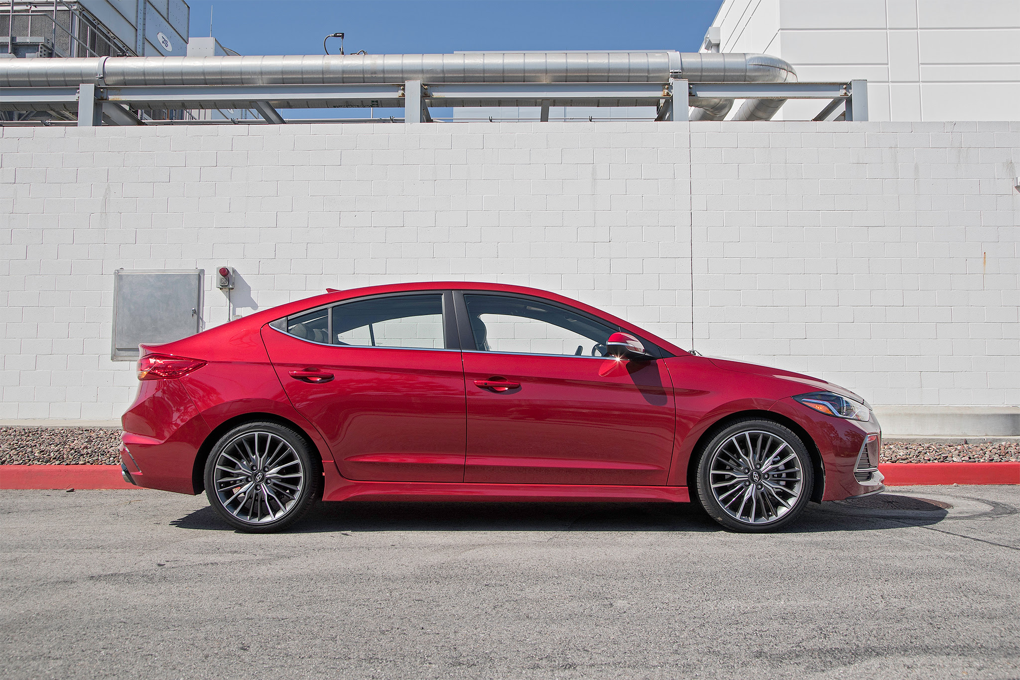 2017 Hyundai Elantra Sport side profile
