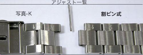 ベルト時計バンド調整方法一覧