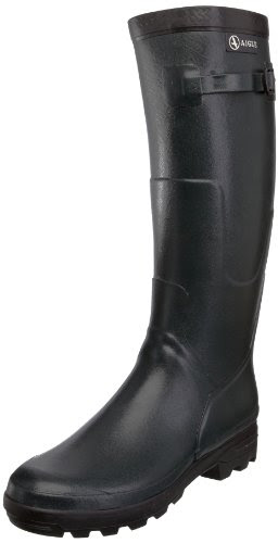 Best Reviews Aigle Unisex Adult Benyl Bronze (Dark Green) Rain Boot 85788 9.5 UK, 44 EU