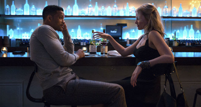 Will Smith and Margot Robbie in 