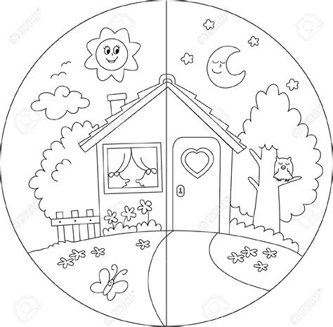  day and night worksheet