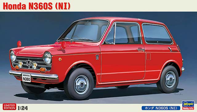 Hasegawa 1/24 HONDA N360S (NI) (20595) English Color Guide & Paint Conversion Chart