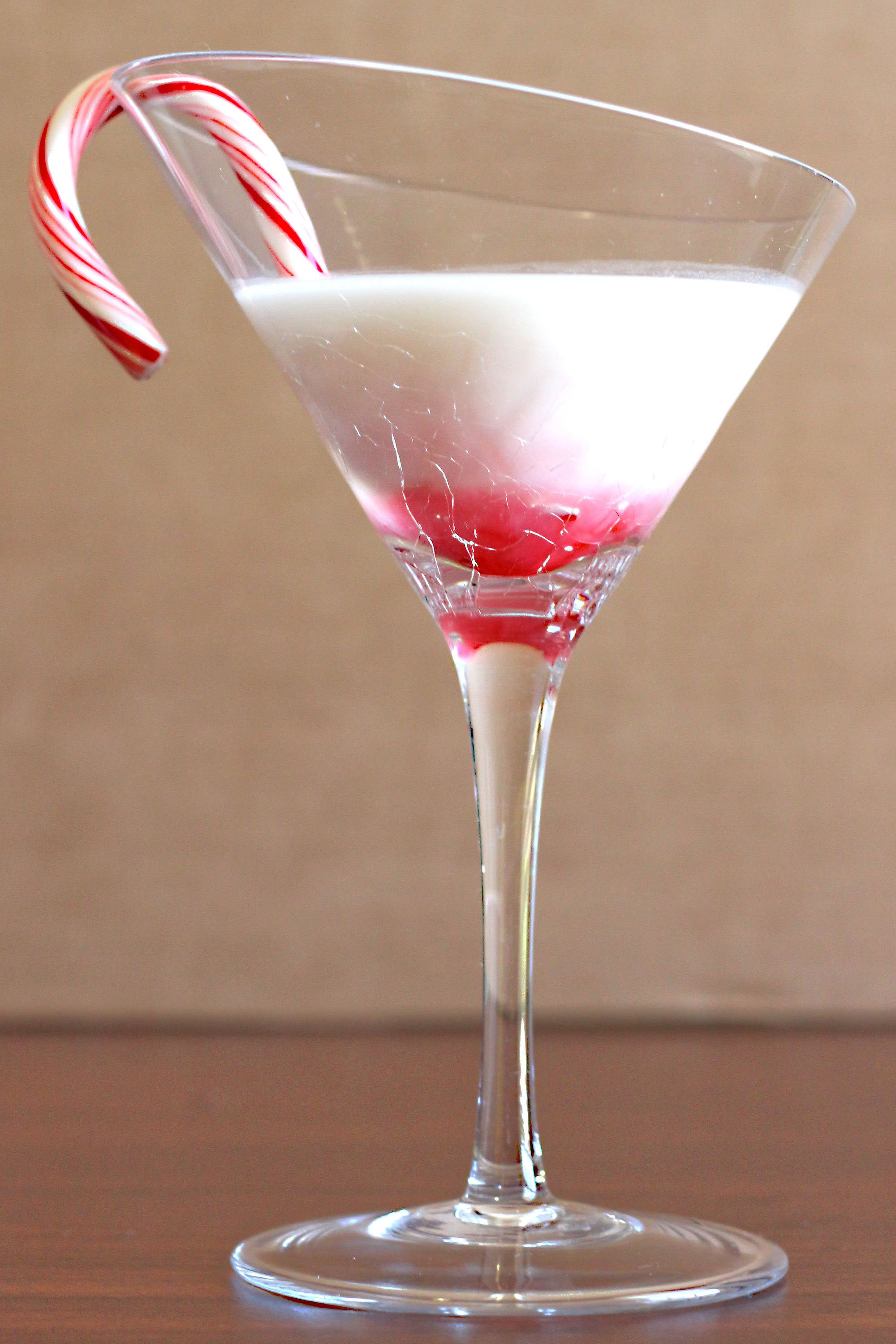 Chocolate Peppermint Stick cocktail 