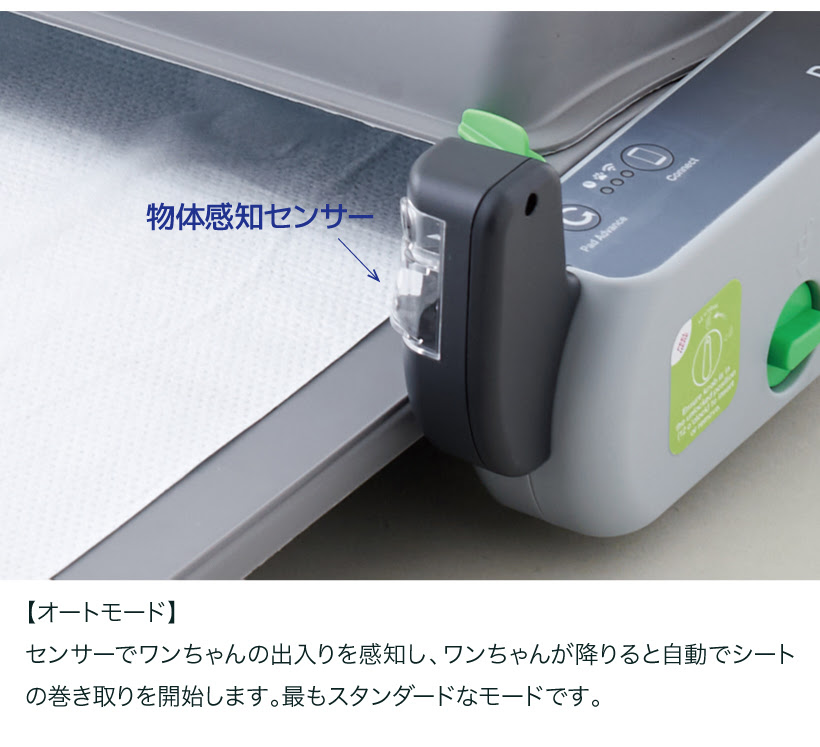 ロール式自動犬トイレ ブリリアントパッドsmartが発売されました 株式会社オーエフティー
