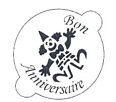 Pochoir Bon Anniversaire Clown Delicesdevalentine Boutique