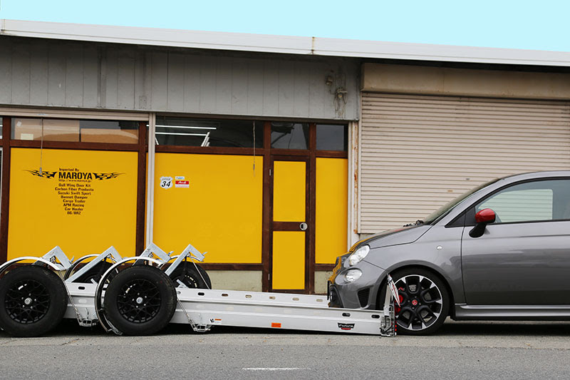 可動式低床車載トレーラー フューチュラ レースカーやローダウンしたマシンも手軽に積載 Wheels On The Road Magazine Web